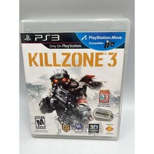 KillZone 3 PlayStation 3 PS3 2011 Shooter Game CIB Complete W/ Manual